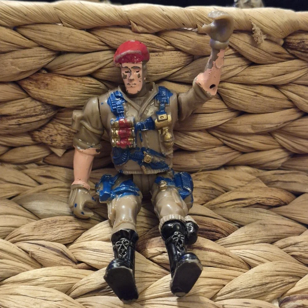 ✅Chap Mei Soldier Force Action Figure Colonel Stewart Red Beret 4 Inch#️⃣